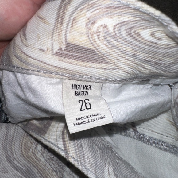 Urban Outfitters BDG High Waisted Skate Baggy Wide Leg Jean Size 26 - Picture 15 of 16